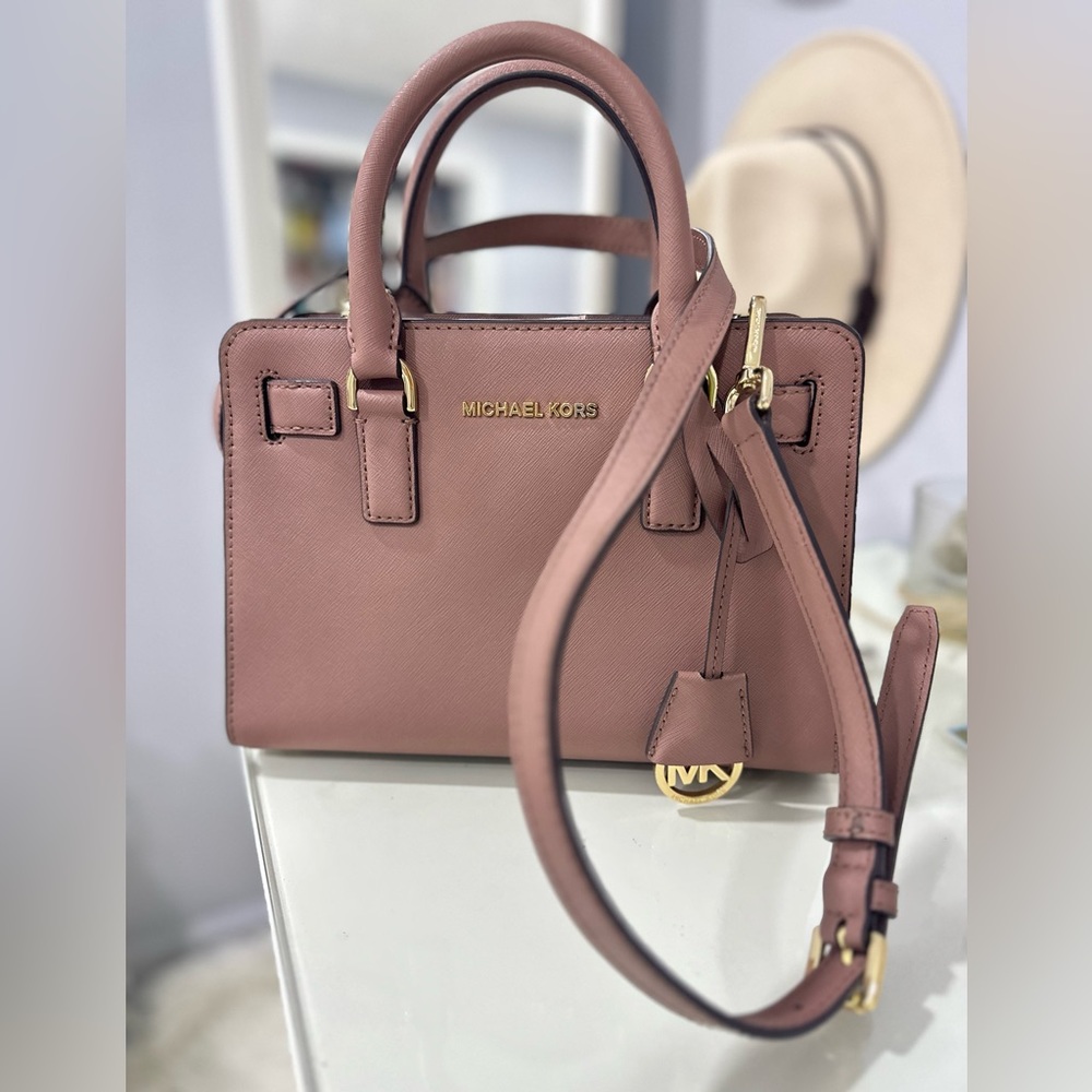 Michael Kors bag, with long strap.